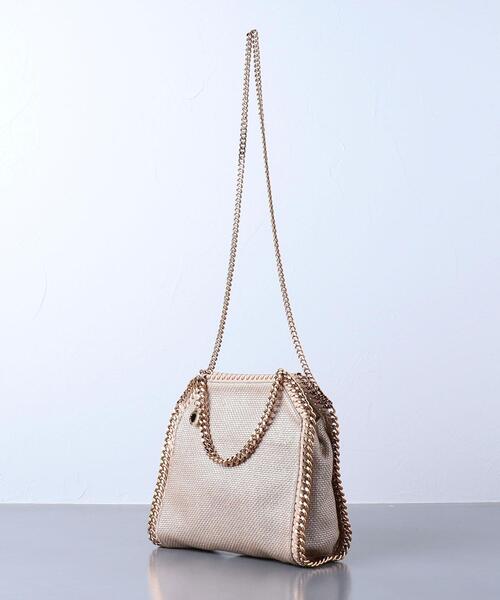 STELLA McCARTNEY（ステラマッカートニー）の「＜STELLA McCARTNEY（ステラ マッカートニー）＞ FALABELLA MINI トートバック MTL■■■（ショルダーバッグ・レディース・ナチュラル・FREE）」の3枚目の写真