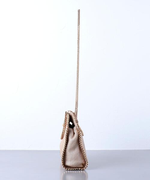 STELLA McCARTNEY（ステラマッカートニー）の「＜STELLA McCARTNEY（ステラ マッカートニー）＞ FALABELLA MINI トートバック MTL■■■（ショルダーバッグ・レディース・ナチュラル・FREE）」の4枚目の写真