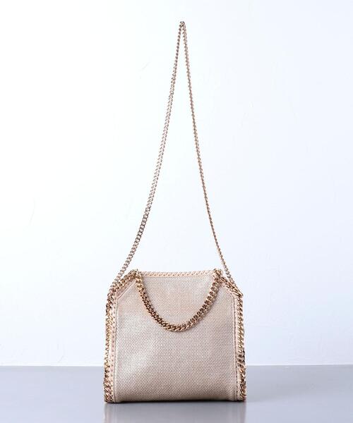 STELLA McCARTNEY（ステラマッカートニー）の「＜STELLA McCARTNEY（ステラ マッカートニー）＞ FALABELLA MINI トートバック MTL■■■（ショルダーバッグ・レディース・ナチュラル・FREE）」の5枚目の写真