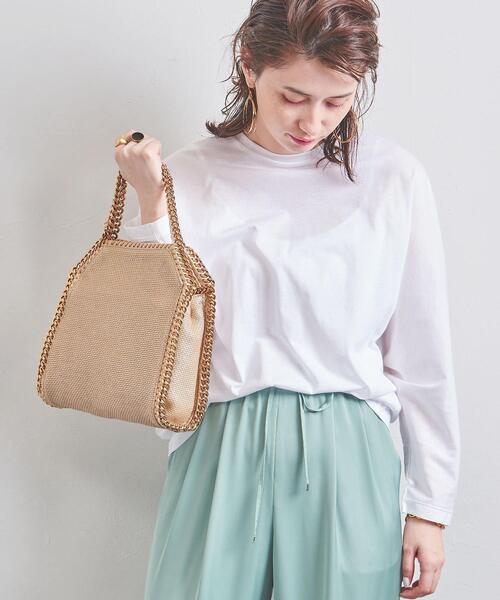 STELLA McCARTNEY（ステラマッカートニー）の「＜STELLA McCARTNEY（ステラ マッカートニー）＞ FALABELLA MINI トートバック MTL■■■（ショルダーバッグ・レディース・ナチュラル・FREE）」の16枚目の写真