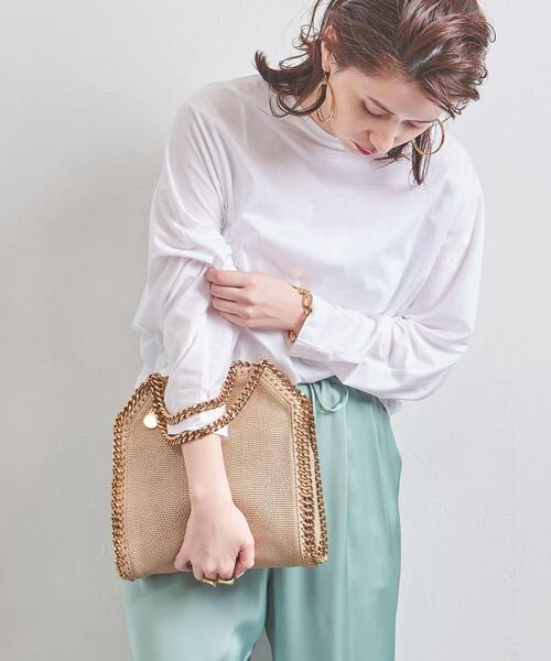 STELLA McCARTNEY（ステラマッカートニー）の「＜STELLA McCARTNEY（ステラ マッカートニー）＞ FALABELLA MINI トートバック MTL■■■（ショルダーバッグ・レディース・ナチュラル・FREE）」の17枚目の写真