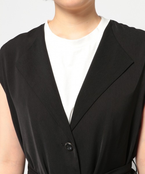 PAGEBOY（ページボーイ）の「セットアップ モードジレ（その他アウター・レディース・ライトブルー/ブラック・FREE）」の14枚目の写真