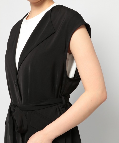 PAGEBOY（ページボーイ）の「セットアップ モードジレ（その他アウター・レディース・ライトブルー/ブラック・FREE）」の15枚目の写真