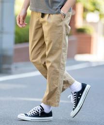 coen | 綿麻キャンバステーパードイージーアンクルパンツ(チノパンツ)