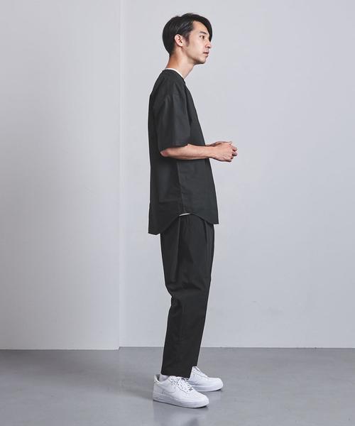 EN ROUTE（アンルート）の「＜EN ROUTE（アンルート）＞ポリエステルタフタ サイドプリーツ １プリーツ（その他パンツ・メンズ・ブラック/オリーブ・2/1/3）」の6枚目の写真