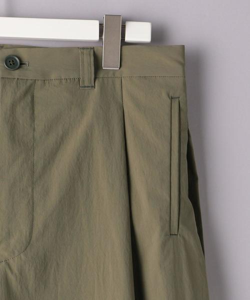 EN ROUTE（アンルート）の「＜EN ROUTE（アンルート）＞ポリエステルタフタ サイドプリーツ １プリーツ（その他パンツ・メンズ・ブラック/オリーブ・2/1/3）」の12枚目の写真