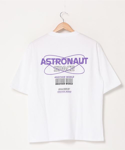 WC(ダブル シー)の「WC/SPACEタグプリントTシャツ(Tシャツ/カットソー・レディース・ブラック/ホワイト・FREE)」の4枚目の写真