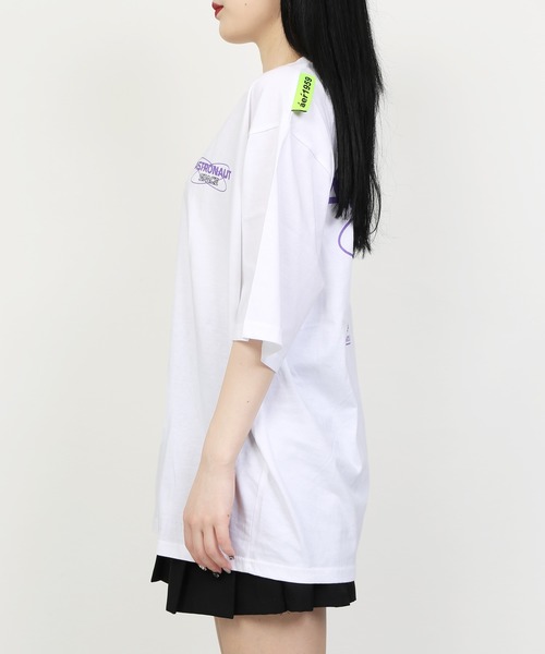 WC(ダブル シー)の「WC/SPACEタグプリントTシャツ(Tシャツ/カットソー・レディース・ブラック/ホワイト・FREE)」の11枚目の写真