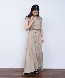 ap retro | キーネックフロントボタンワンピース【ZOZO限定アイテム】(ワンピース)