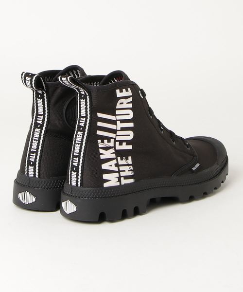 PALLADIUM（パラディウム）の「PALLADIUM/パラディウム PAMPA HI FUTURE/パンパ ハイ フューチャー（スニーカー・メンズ・ホワイト/ブラック・23cm/23.5cm/24cm/24.5cm/25cm/25.5cm/26cm/26.5cm/27cm/27.5cm/28cm/22.5cm/29cm）」の9枚目の写真