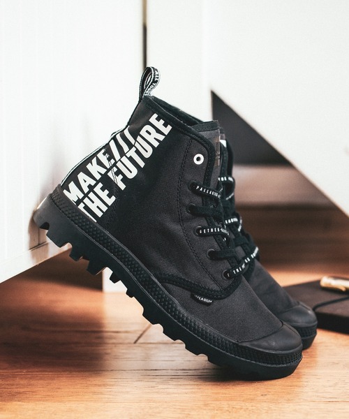 PALLADIUM（パラディウム）の「PALLADIUM/パラディウム PAMPA HI FUTURE/パンパ ハイ フューチャー（スニーカー・メンズ・ホワイト/ブラック・23cm/23.5cm/24cm/24.5cm/25cm/25.5cm/26cm/26.5cm/27cm/27.5cm/28cm/22.5cm/29cm）」の12枚目の写真