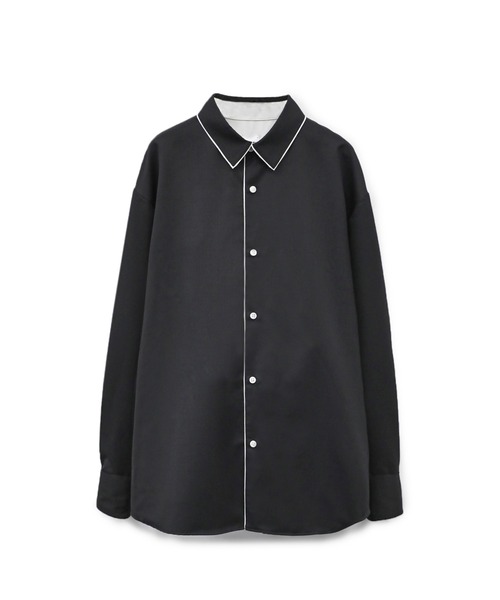 F(エフ)(エフ)の「【F】BACK OPEN LONG SHIRTS(テーラードジャケット・メンズ・ブラック・1/2)」の4枚目の写真