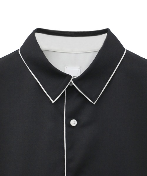 F(エフ)(エフ)の「【F】BACK OPEN LONG SHIRTS(テーラードジャケット・メンズ・ブラック・1/2)」の11枚目の写真