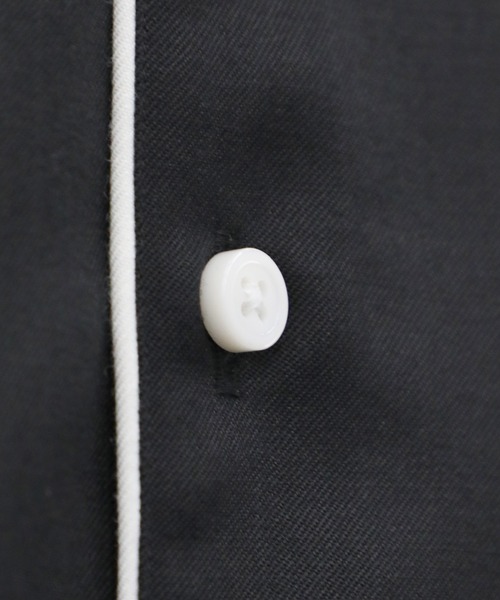 F(エフ)(エフ)の「【F】BACK OPEN LONG SHIRTS(テーラードジャケット・メンズ・ブラック・1/2)」の8枚目の写真