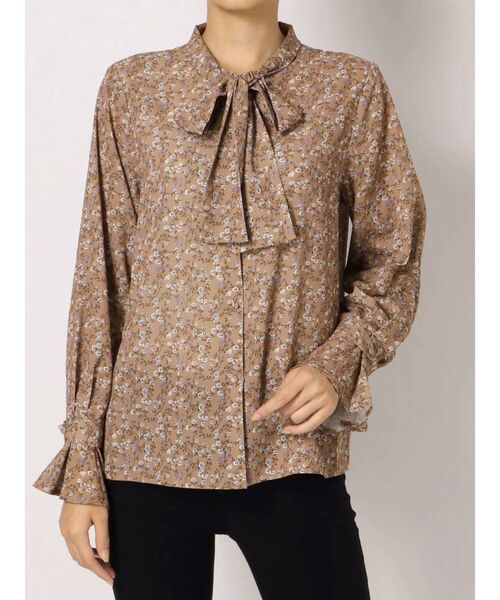 dazzlin(ダズリン)の「アソートボウタイブラウス(シャツ/ブラウス・レディース・オフホワイト/ブラック/ブラウン・FREE)」の14枚目の写真