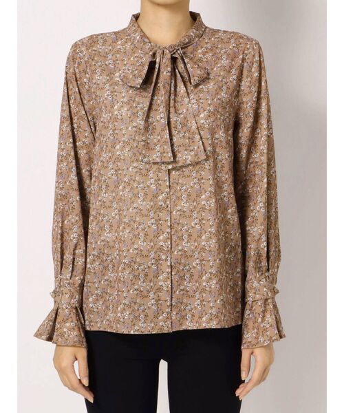 dazzlin(ダズリン)の「アソートボウタイブラウス(シャツ/ブラウス・レディース・オフホワイト/ブラック/ブラウン・FREE)」の13枚目の写真