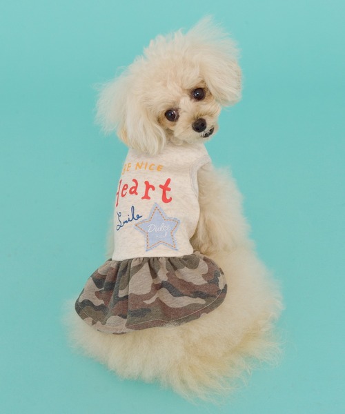Dulce（ドゥルセ）の「Dulce/ドゥルセ/迷彩柄ワンピース/犬服（ドッグ 