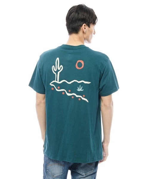 BILLABONG(ビラボン)の「BILLABONG メンズ 【A/DIV.】 SIDEWINDER Tシャツ【2020年秋冬モデル】/ビラボン 半袖(Tシャツ/カットソー・メンズ・オフホワイト/ネイビー・MEDIUM/LARGE/SMALL)」の1枚目の写真