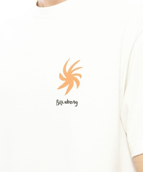 BILLABONG(ビラボン)の「BILLABONG メンズ 【A/DIV.】 SIDEWINDER Tシャツ【2020年秋冬モデル】/ビラボン 半袖(Tシャツ/カットソー・メンズ・オフホワイト/ネイビー・MEDIUM/LARGE/SMALL)」の6枚目の写真