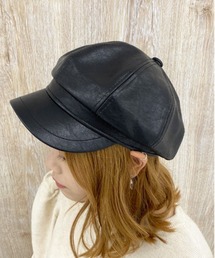 【apres jour×ARIAZ】レザーキャスケット