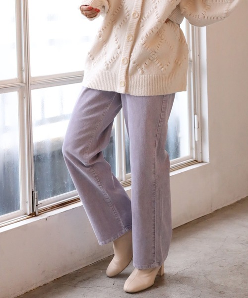 one after another NICE CLAUP(ワンアフターアナザーナイスクラップ)の「アソートワイドパンツ(その他パンツ・レディース・ピンク/アイボリー/ブラック/ラベンダー/ブルー系その他・SMALL/MEDIUM)」の5枚目の写真