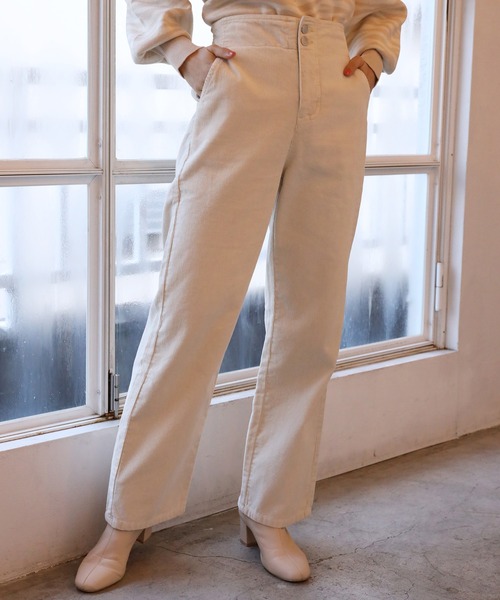 one after another NICE CLAUP(ワンアフターアナザーナイスクラップ)の「アソートワイドパンツ(その他パンツ・レディース・ピンク/アイボリー/ブラック/ラベンダー/ブルー系その他・SMALL/MEDIUM)」の2枚目の写真