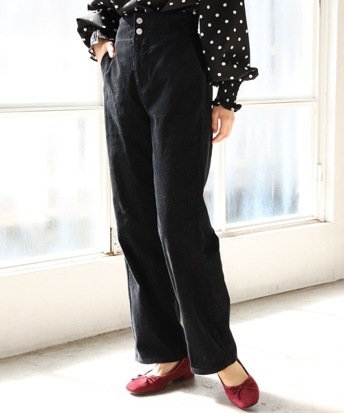 one after another NICE CLAUP(ワンアフターアナザーナイスクラップ)の「アソートワイドパンツ(その他パンツ・レディース・ピンク/アイボリー/ブラック/ラベンダー/ブルー系その他・SMALL/MEDIUM)」の3枚目の写真