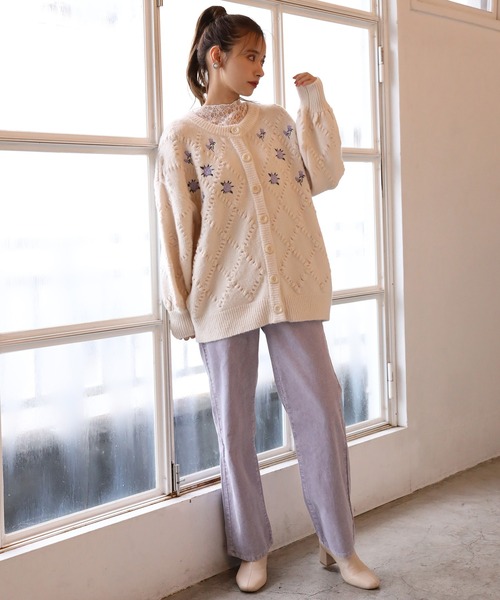 one after another NICE CLAUP(ワンアフターアナザーナイスクラップ)の「アソートワイドパンツ(その他パンツ・レディース・ピンク/アイボリー/ブラック/ラベンダー/ブルー系その他・SMALL/MEDIUM)」の16枚目の写真