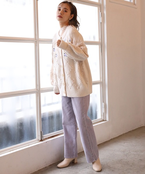 one after another NICE CLAUP(ワンアフターアナザーナイスクラップ)の「アソートワイドパンツ(その他パンツ・レディース・ピンク/アイボリー/ブラック/ラベンダー/ブルー系その他・SMALL/MEDIUM)」の17枚目の写真