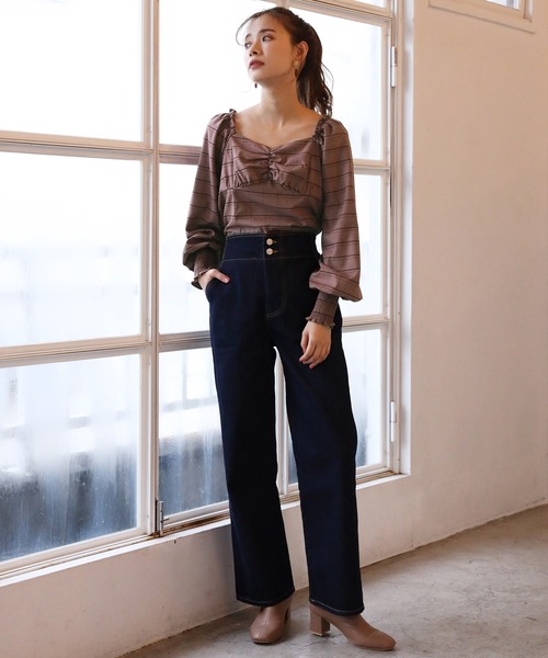 one after another NICE CLAUP(ワンアフターアナザーナイスクラップ)の「アソートワイドパンツ(その他パンツ・レディース・ピンク/アイボリー/ブラック/ラベンダー/ブルー系その他・SMALL/MEDIUM)」の14枚目の写真