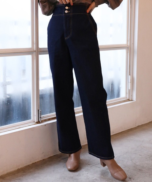 one after another NICE CLAUP(ワンアフターアナザーナイスクラップ)の「アソートワイドパンツ(その他パンツ・レディース・ピンク/アイボリー/ブラック/ラベンダー/ブルー系その他・SMALL/MEDIUM)」の12枚目の写真