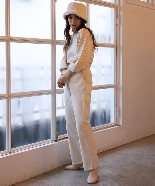 one after another NICE CLAUP(ワンアフターアナザーナイスクラップ)の「アソートワイドパンツ(その他パンツ・レディース・ピンク/アイボリー/ブラック/ラベンダー/ブルー系その他・SMALL/MEDIUM)」の7枚目の写真