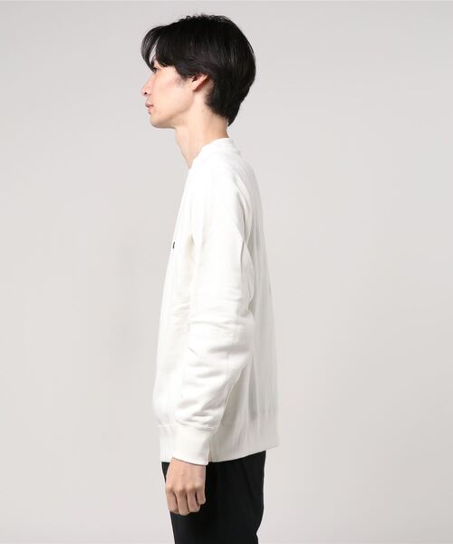 Champion（チャンピオン）の「WEGO/Champion 起毛刺繍プルオーバー（スウェット・メンズ・ホワイト/ブラック/ダークグリーン・MEDIUM/LARGE）」の4枚目の写真