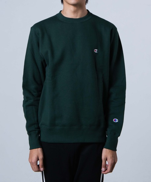 Champion（チャンピオン）の「WEGO/Champion 起毛刺繍プルオーバー（スウェット・メンズ・ホワイト/ブラック/ダークグリーン・MEDIUM/LARGE）」の16枚目の写真