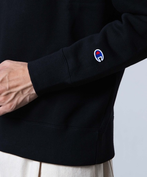 Champion（チャンピオン）の「WEGO/Champion 起毛刺繍プルオーバー（スウェット・メンズ・ホワイト/ブラック/ダークグリーン・MEDIUM/LARGE）」の22枚目の写真