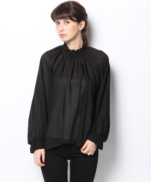 And A（アンドエー）の「シャーリーシャツ（シャツ/ブラウス・レディース・ブルー/ブラック/ホワイト・FREE）」の3枚目の写真