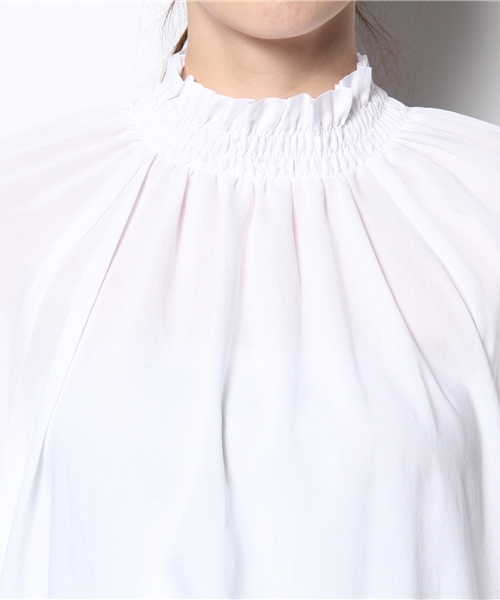 And A（アンドエー）の「シャーリーシャツ（シャツ/ブラウス・レディース・ブルー/ブラック/ホワイト・FREE）」の7枚目の写真