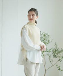 LIPSTAR | 【セット商品】タートルネックベスト&ボリュームブラウス(ニット/セーター)