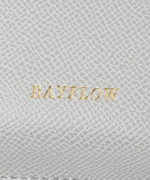 BAYFLOW（ベイフロー）の「モバイルミニウォレットショルダー（財布・レディース・ナチュラル/ライトイエロー/スカイブルー/ベージュ/ブラック/ライトグレー・FREE）」の9枚目の写真