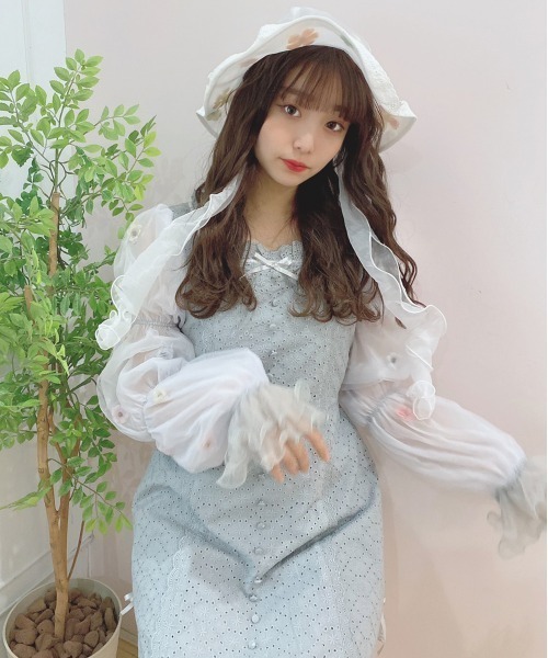 Swankiss（スワンキス）の「TS spirale de fleurs O/P（ワンピース 