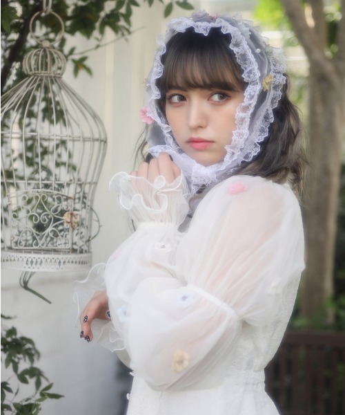 Swankiss スワンキス TC furfur flower O/P ホワイト Swankiss スワンキス TC furfur flower O/P ホワイト