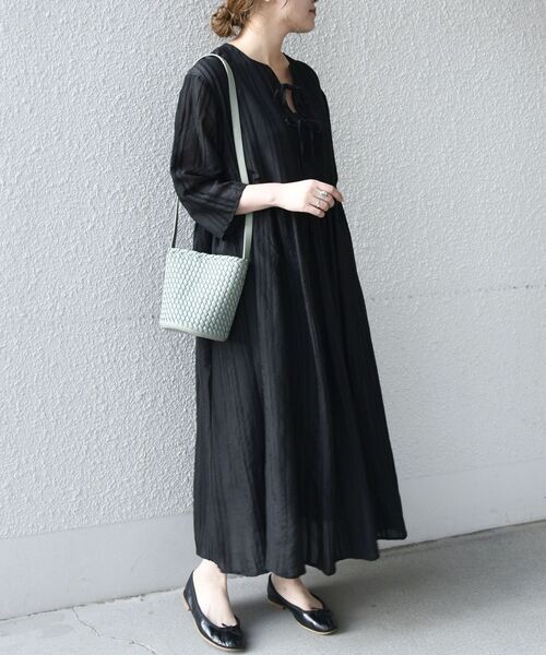 セール Ships Any ストライプパターン カフタン ワンピース ウォッシャブル ワンピース Ships Any シップス エニィ のファッション通販 Zozotown