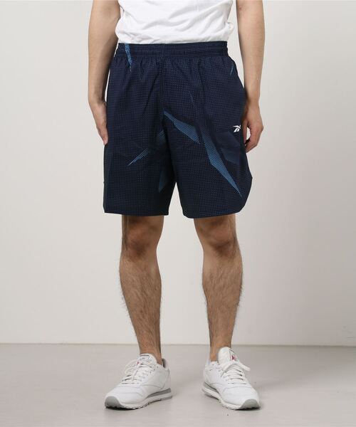 Reebok(リーボック)の「ワークアウト レディ オールオーバー プリント ショーツ / Workout Ready Allover Print Shorts(その他パンツ・メンズ・ネイビー・SMALL/MEDIUM/LARGE/X-LARGE/XX-LARGE)」の6枚目の写真