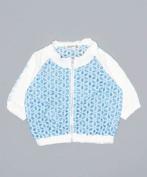RAGMART（ラグマート）の「レースジップアップカーディガン（カーディガン/ボレロ・キッズ・ブルー/レッド/ブラック・95cm/90cm/80ｃｍ）」の11枚目の写真