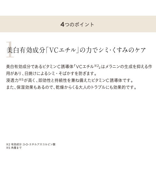 ETVOS(エトヴォス)の「薬用 アクネVCローションⅠ【医薬部外品】(化粧水・レディース・その他・FREE)」の3枚目の写真