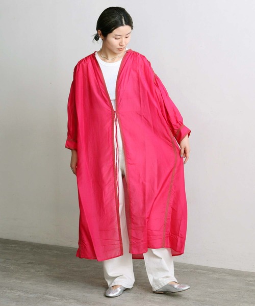 caph（カーフ）の「10ozC/Liデニムタック太パンツ（キナリ）（デニムパンツ・レディース・アイボリー・FREE）」の14枚目の写真