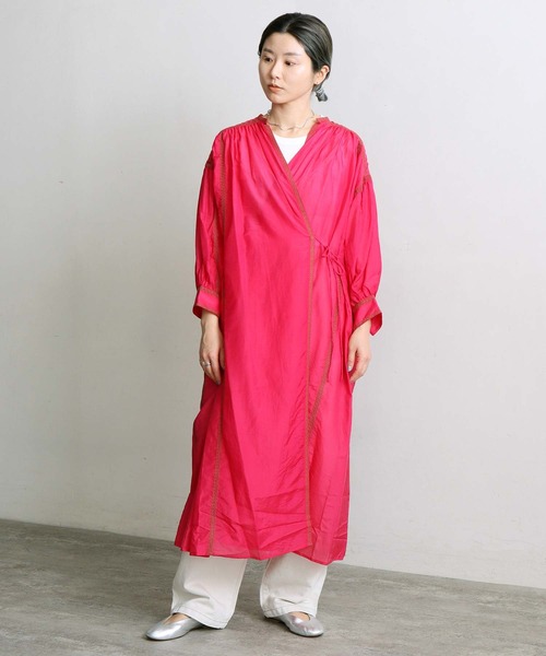 caph（カーフ）の「10ozC/Liデニムタック太パンツ（キナリ）（デニムパンツ・レディース・アイボリー・FREE）」の15枚目の写真