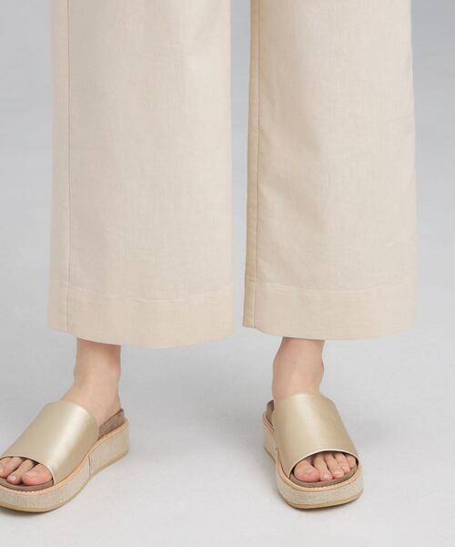 green label relaxing（グリーンレーベルリラクシング）の「SC デニムライク オールインワン（ワンピース・レディース・ネイビー/オフホワイト・FREE）」の11枚目の写真