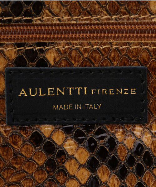 AULENTTI（オウレンティ）の「【AULENTTI/オーレンティ】ソフトミニトート（トートバッグ・レディース・ゴールド/パイソン/シルバー・FREE）」の10枚目の写真
