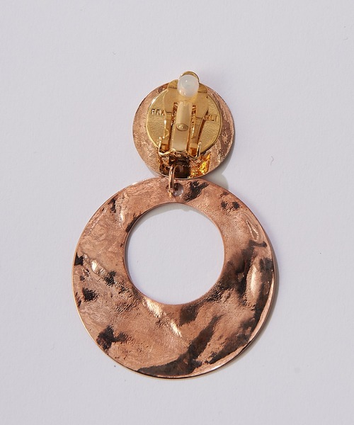 RIVE DROITE(リヴドロワ)の「【FRANCINE BRAMLI(フランシーヌブラムリ)】プレートイヤリング(イヤリング・レディース・ゴールド・FREE)」の5枚目の写真